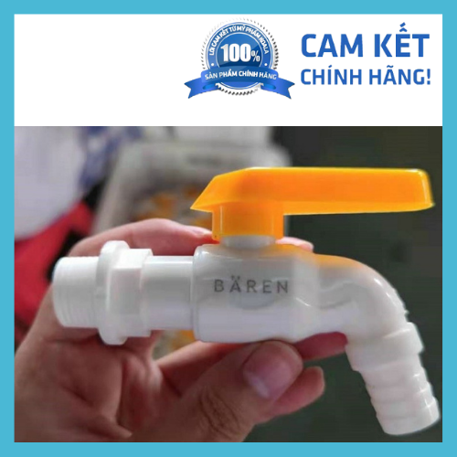 (Bảo hành 1 đổi 1) Vòi gạt tay, nhựa, thương hiệu Baren. Vòi gạt tay, vòi nhà tắm. BR1015