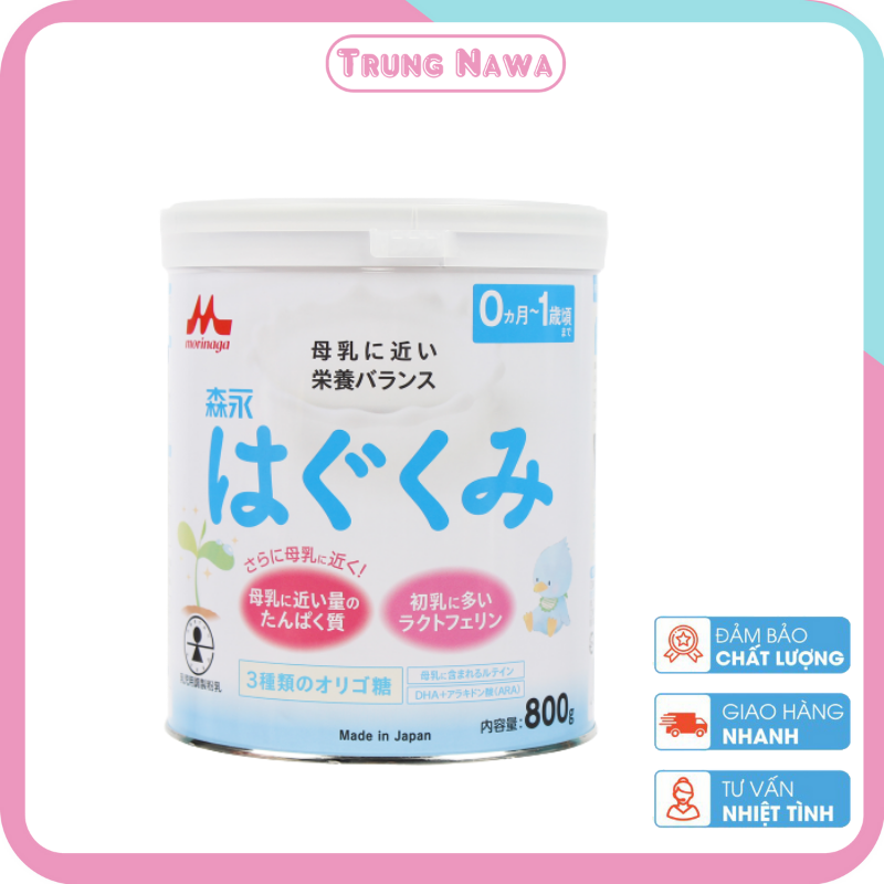 Sữa morinaga lon 800gr đủ số