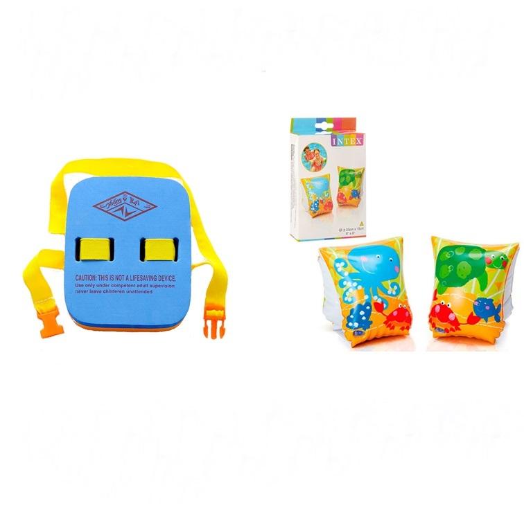 Phao Lưng Thắng Lợi + Phao Tay INTEX ,phao bơi cho các bé tập bơi và đi bơi cùng gia đình tại bể bơi và bãi biển - Home BAby