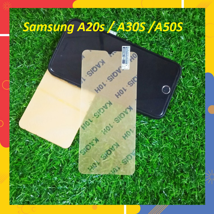 Dán kính cường lực nano 10H cho Samsung A20s / A30S /A50S Full màn 99% siêu bền