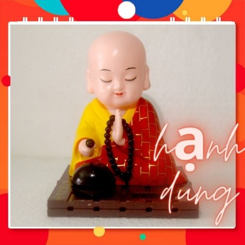 Tượng phật- tượng chú tiểu gõ mõ