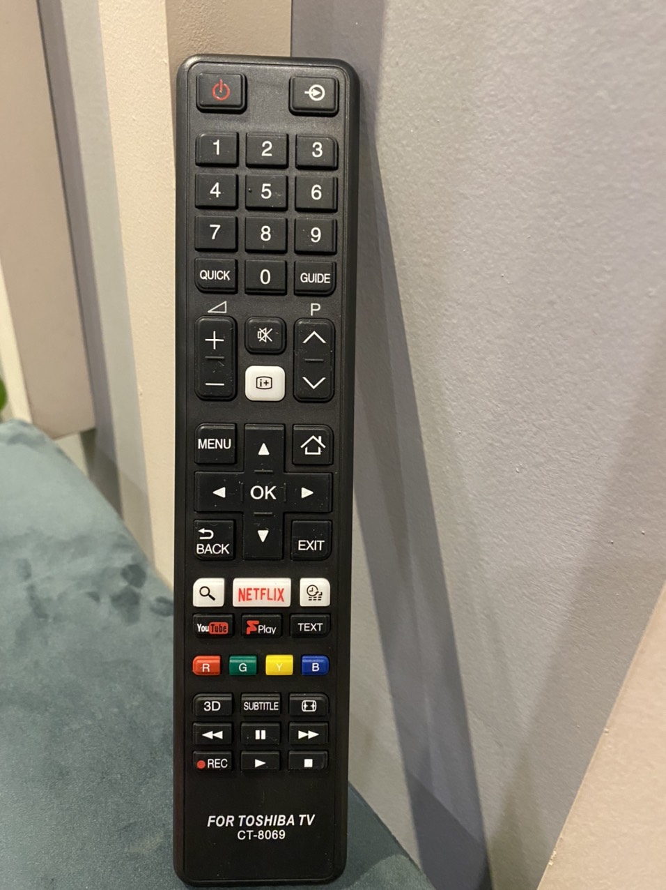 Điều khiển tv toshiba smart