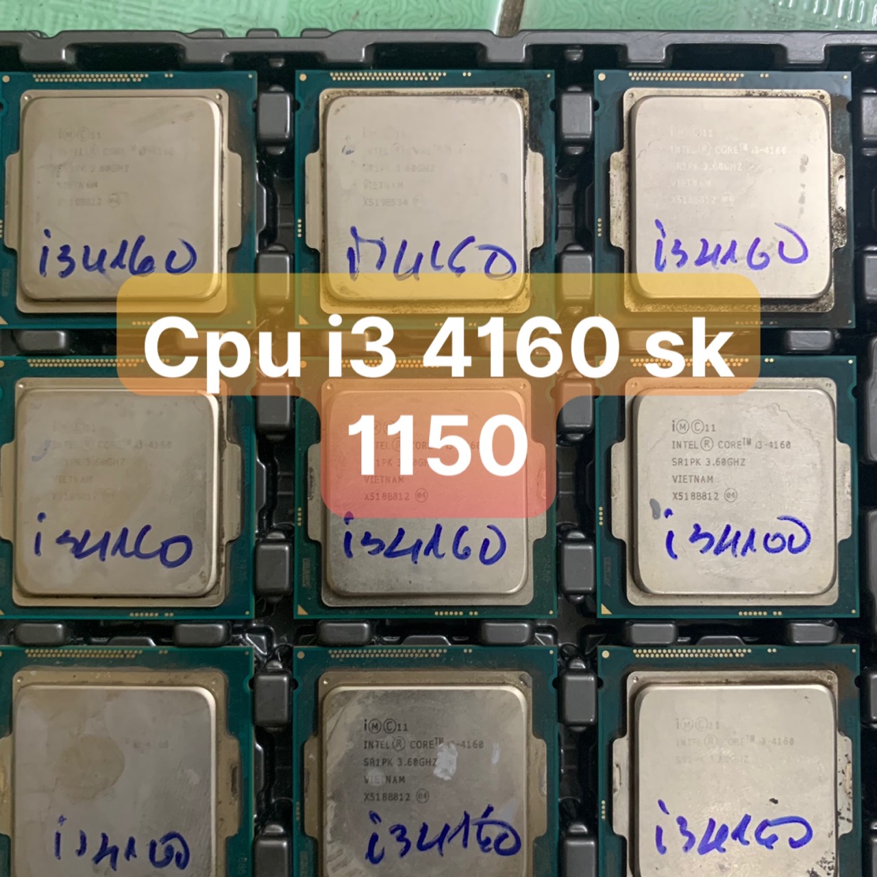 [HCM]Bộ xử lý Intel® Core™ i3 Thế Hệ 4160 sk 1150 - Vi Tính Bắc Hải