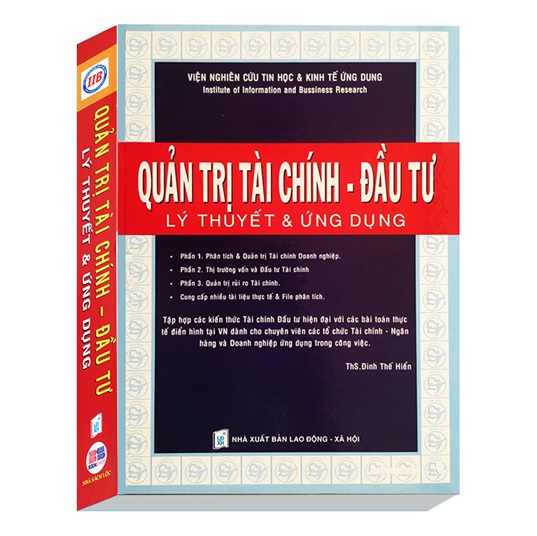 Quản Trị Tài Chính Đầu Tư - Bìa Cứng - Khổ Lớn