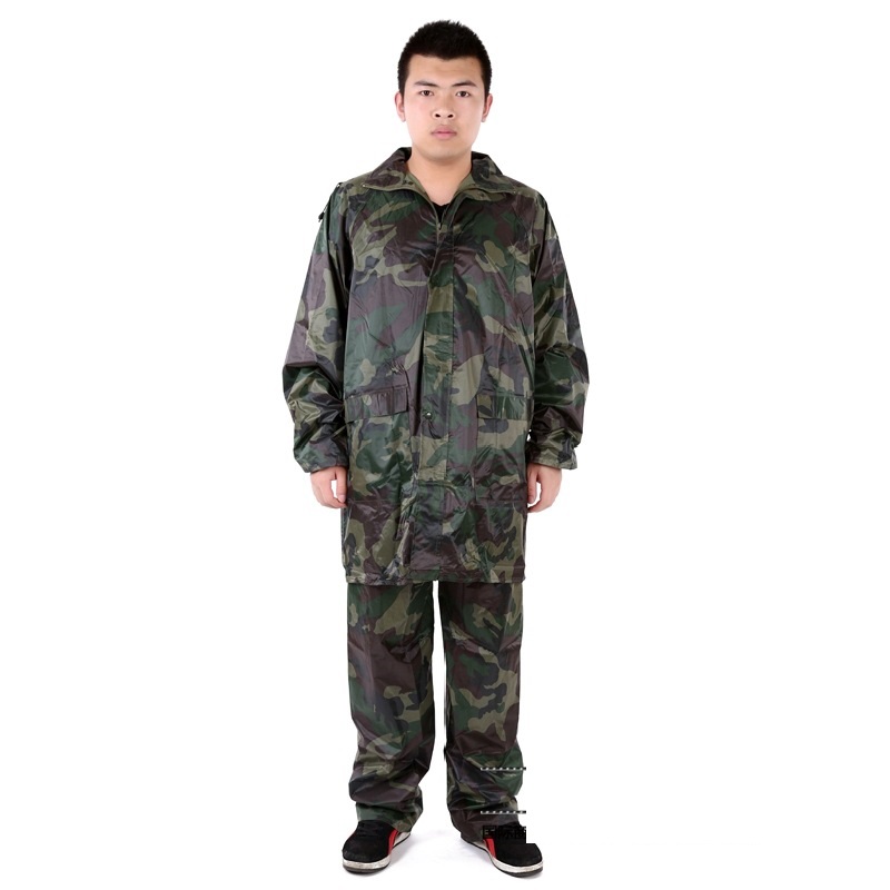 Bộ Áo Mưa Vải Dù Cao Cấp có nón và túi đựng đẹp - áo đi mưa - áo mưa bộ - bộ quần áo chông lạnh - Áo mưa bộ cao cấp,