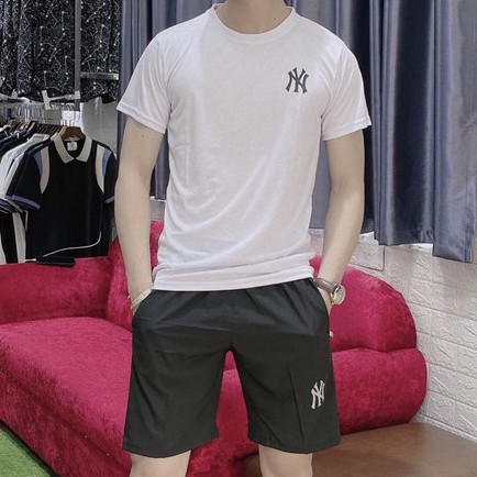 Bộ thể thao nam mua hè,đồ bộ quần áo nam chất thun lạnh co dãn 4 chiều BQUAY SHOP