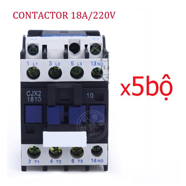 05 khởi động từ contactor 18a/220v