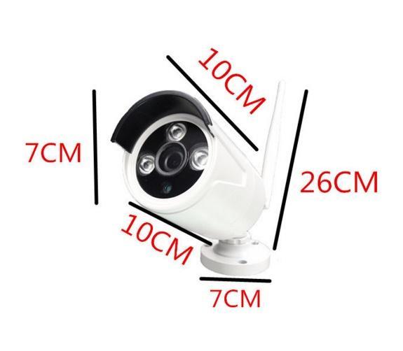 Bộ 8 mắt camera wifi chống nước 1.3m độ phân giải 960p + đầu ghi nvr và ổ cứng 1tb