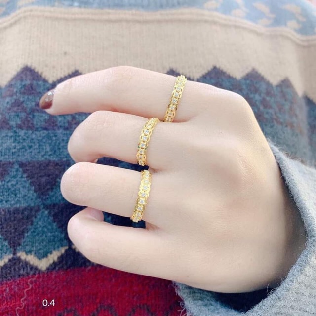 Các mẫu nhẫn vàng kiểu nữ độc đáo, sang trọng dành tặng bạn gái - JEMMIA  DIAMOND