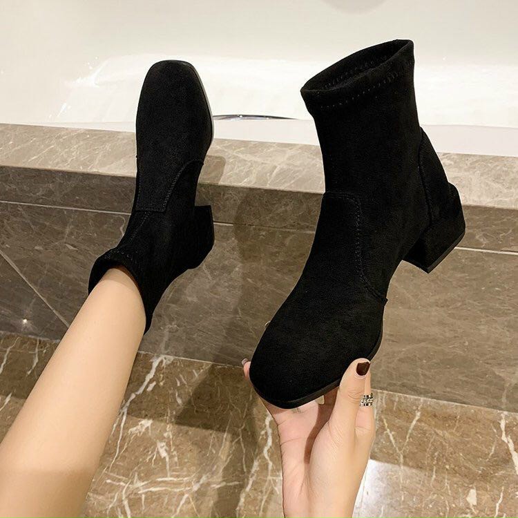 { FULL hộp+Tặng tất } boot da lộn nữ . chất đẹp. mẫu hót 2020,phong cách, trẻ trung .(SN10)Giúp Bạn Gái Thêm Năng Động Cá Tính Khi Đi Chơi