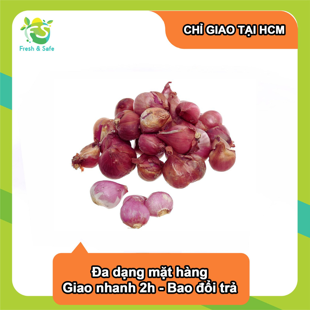 [Chỉ Giao HCM] Hành tím củ Bắc - 100g
