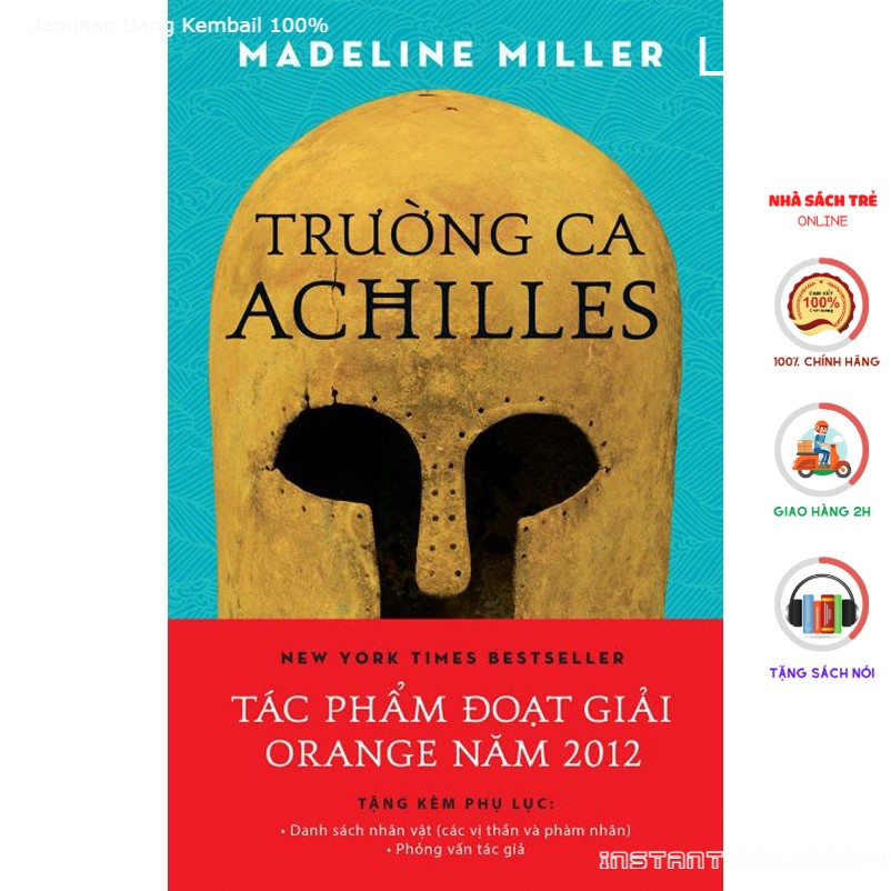 Sách - trường ca achilles - nxb kim đồng