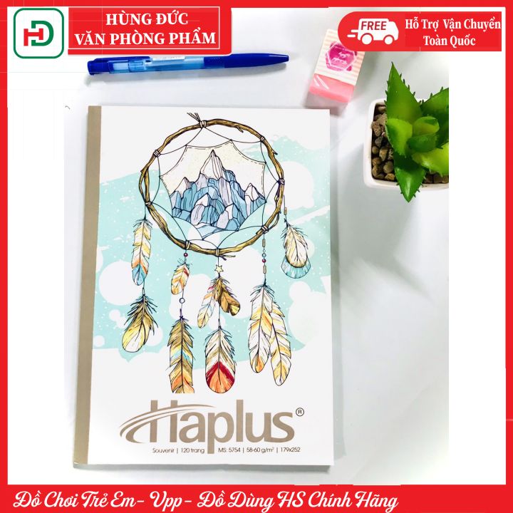 Vở kẻ ngang haplus souvenir 120t 5754
