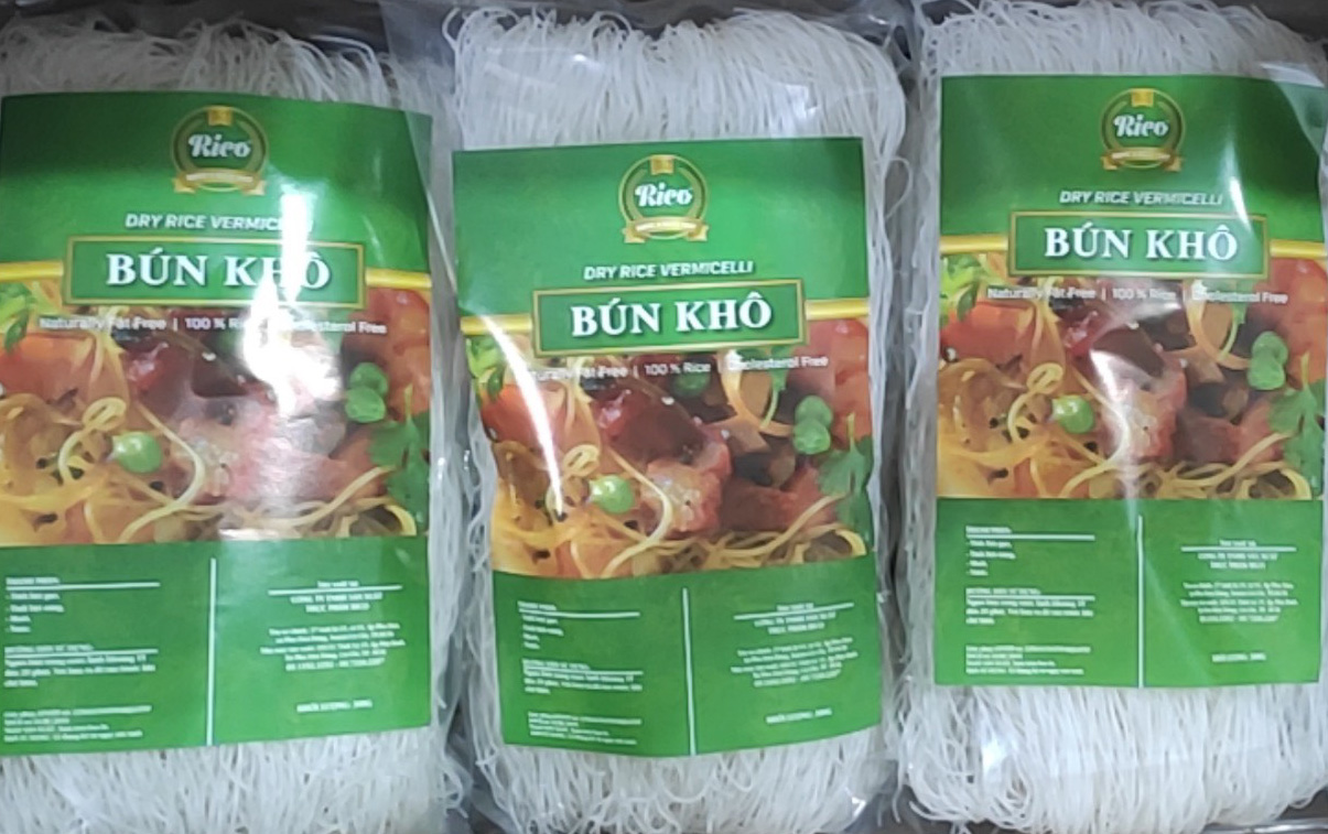 [HCM]Bún Gạo Khô Rico Việt Nam 300gr xuất khẩu Nhật Bản, Bún khô, Bún xào, Bún sợi nhỏ, Bún khô Việt Nam
