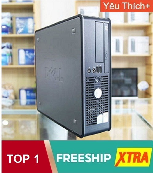 Máy tính Dell optiplex 780 G41 chạy ram3 4gb CPU E7xxx hàng đẹp nhỏ gọn bán xác barabone hoặc nguy