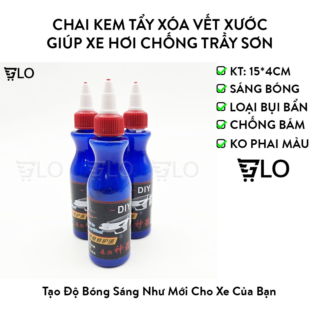 Chai kem tẩy xóa vết xước giúp xe hơi chống trầy sơn