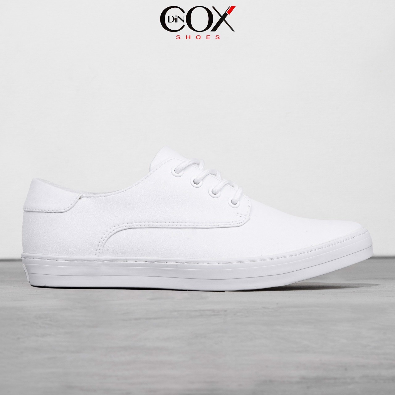 Giày Da Sneaker Nam Chính Hãng DINCOX E11WHITE Phong Cách Tây Lịch Lãm