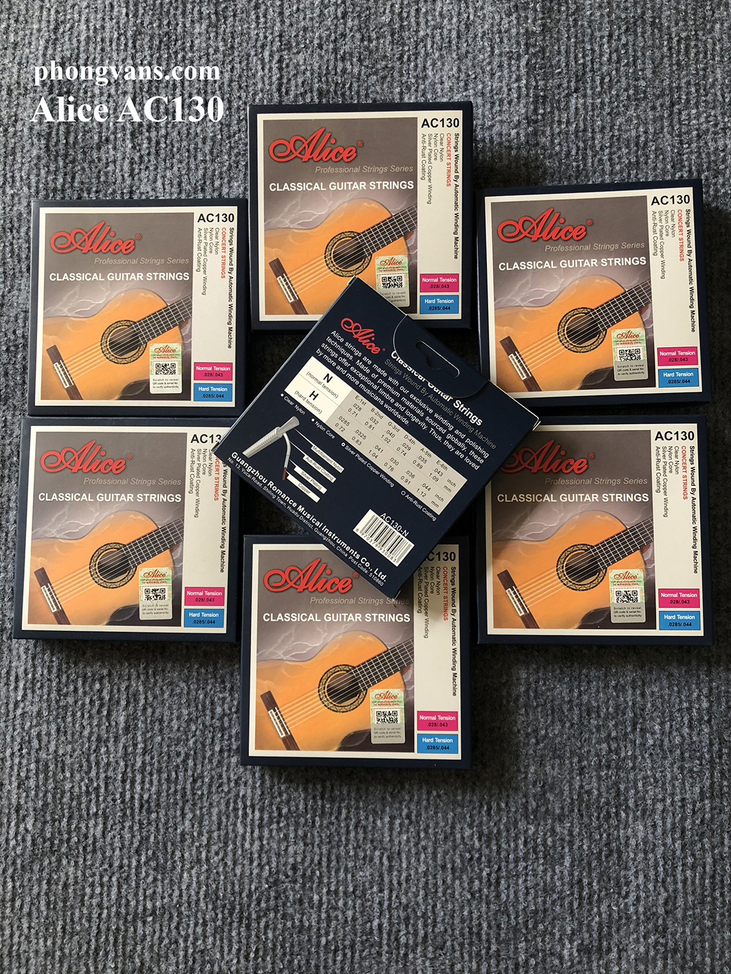 Dây guitar classic alice ac130