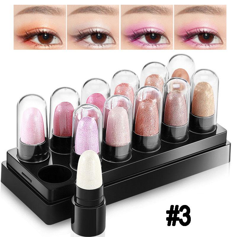 Bộ 12 phấn mắt nhũ Maycreate lên màu chuẩn chống trôi