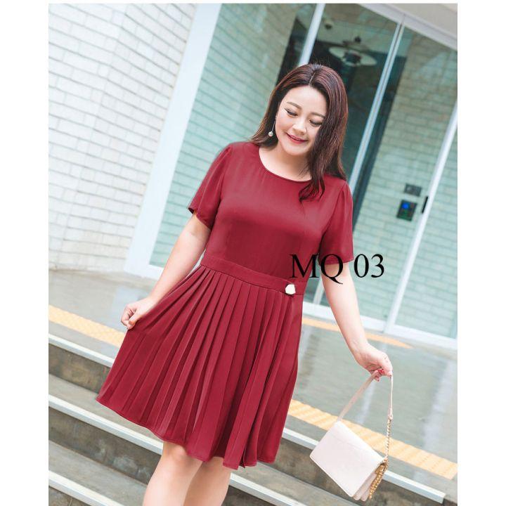 Đầm béo, đầm bigsize dáng suông MQ 03
