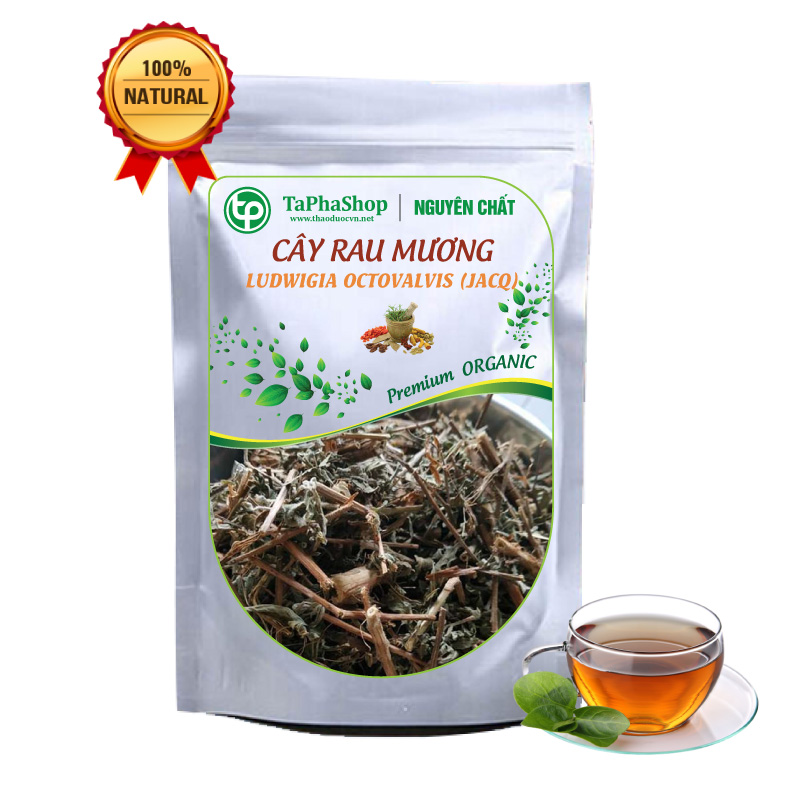 Cây rau mương sấy khô 1kg Tấn Phát Cải thiện viêm loét dạ dày đau dạ dày diệt khuẩn HP trào ngược dạ dày 100% tự nhiên