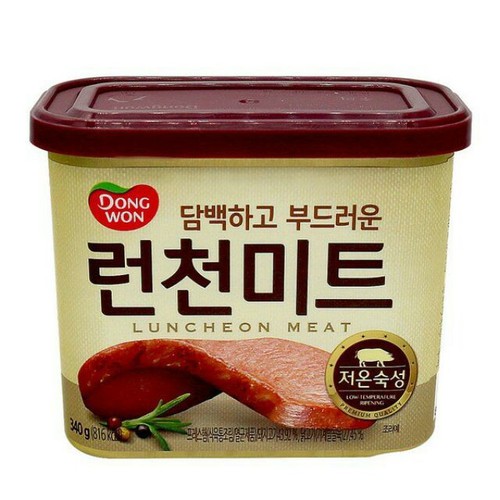 Thịt hộp dong won hàn quốc 340g