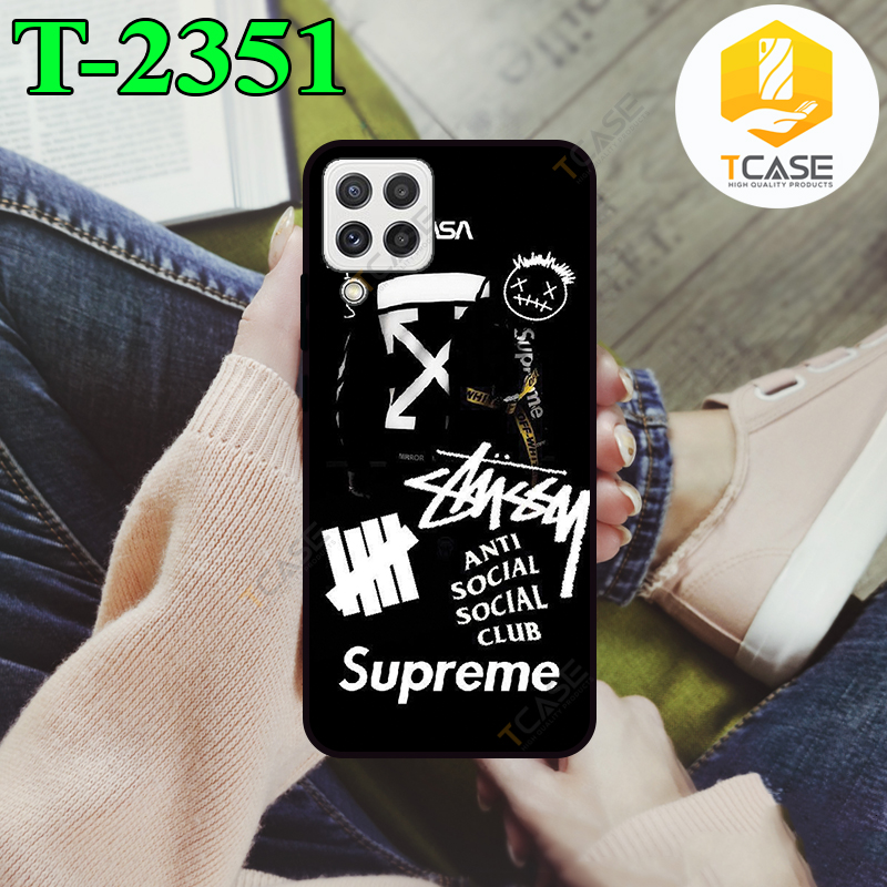 Ốp lưng Tcase dành cho Samsung Galaxy A22 4G in hình stussy