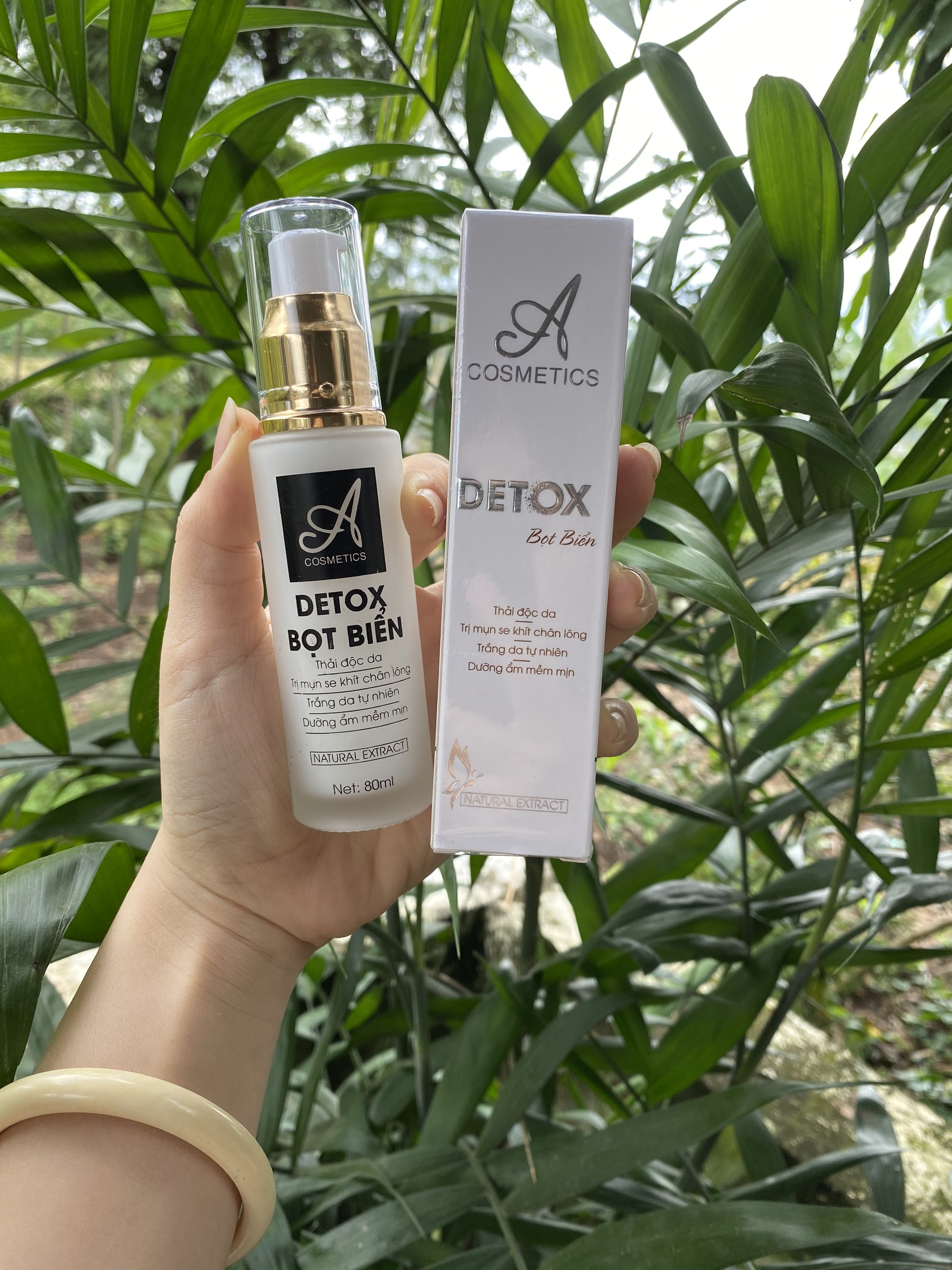 Detox Bọt Biển A comestics Thải độc da 80ml