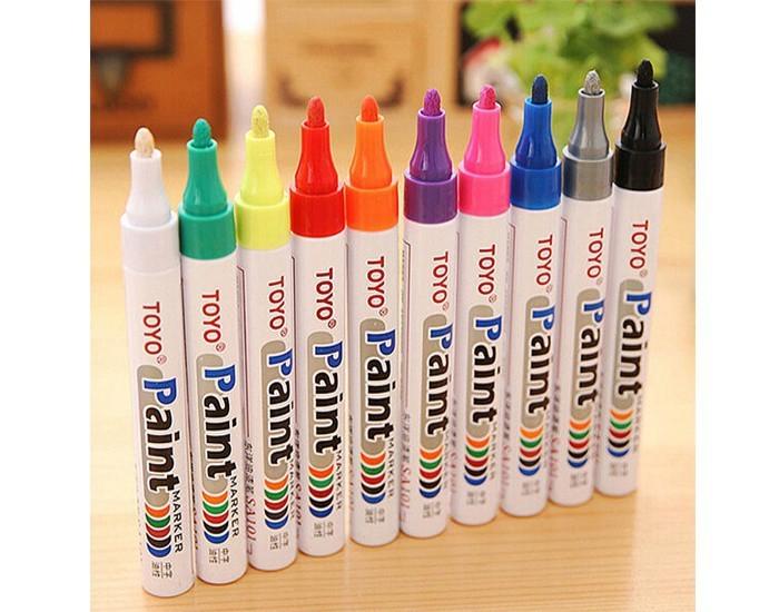 Bút sơn vẽ lốp, bút sơn toyo