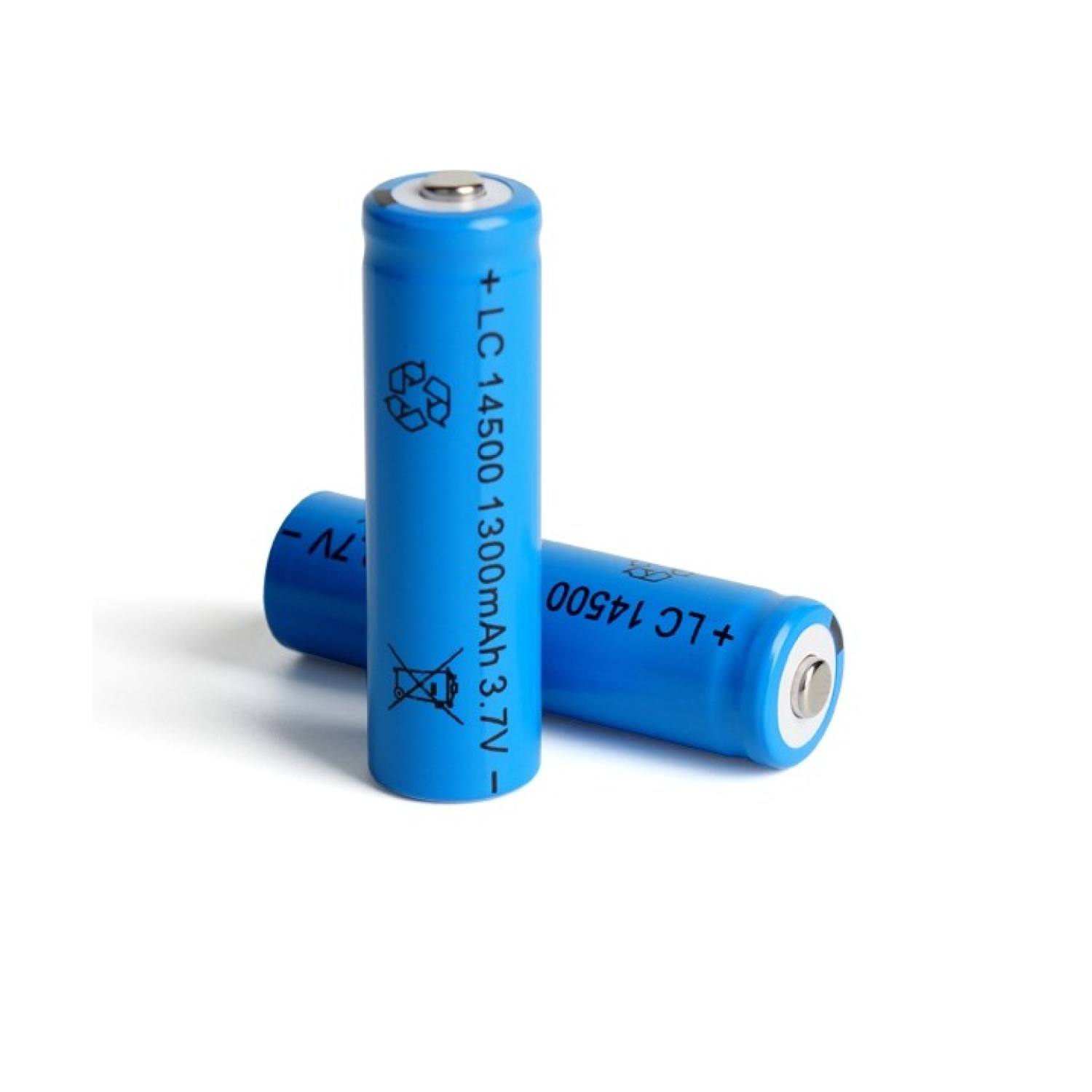 Pin sạc 14500 li-ion battery 3.7v size aa