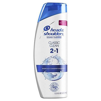 Dầu gội và xả head&shoulders classic clean 2in1 370ml của mỹ