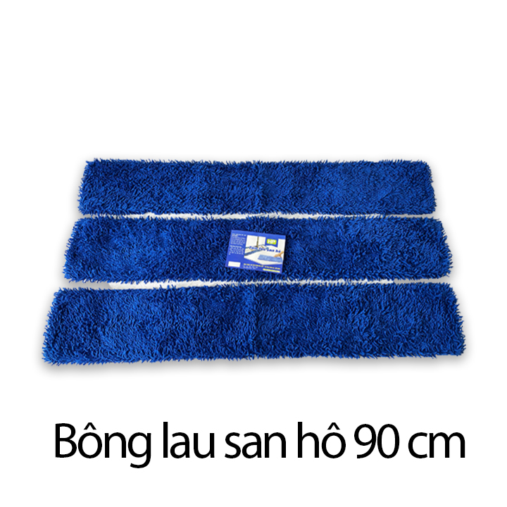 Bông lau nhà san hô 90cm thay thế cây lau nhà công nghiêp  siêu sạch sợi microfiber thấm hút cực tốt miếng lau san hô thay thế dùng cho các loại cây lau san hô 360