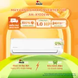 ✅[TRẢ GÓP 0%] Máy lạnh Sharp Inverter 1 HP AH-X10DEW - Hàng Chính Hãng - Mẫu mới 2026