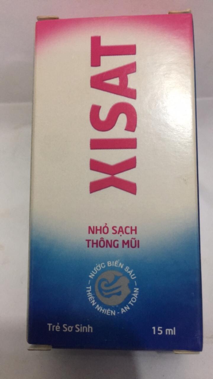XỊT MŨI XISAT HỒNG TRẺ EM 15ml