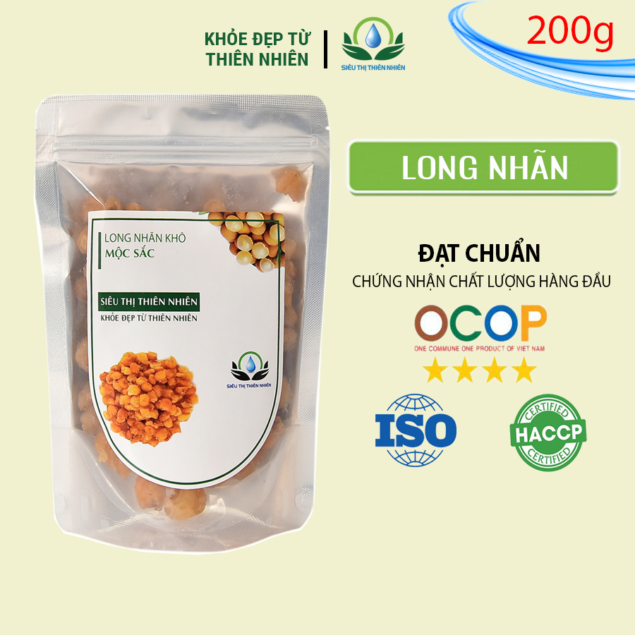 Long nhãn hưng yên Mộc Sắc gói 200g