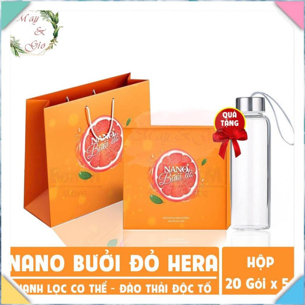 Nano bưởi đỏ hera ❤️tặng quà xinh❤️ bột nano bưởi đỏ hera plus, giảm cân, đẹp da, thanh lọc cơ thể