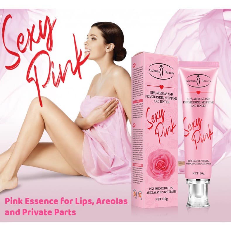 Kem làm hồng nhũ hoa, hồng bikini, giảm thâm nách hiệu quả aichun sexy pink whitening cream 30g- 11509