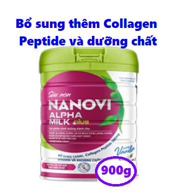 [HSD 2027, hộp 900gr ] Sữa non Nanovi Alpha Milk Plus.
