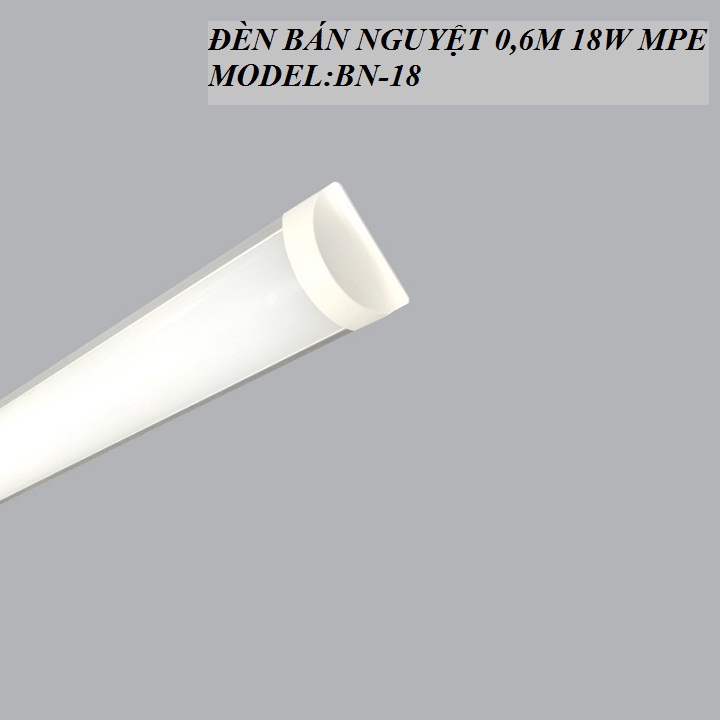 [HCM]ĐÈN LED 06M BÁN NGUYỆT 18W MPE