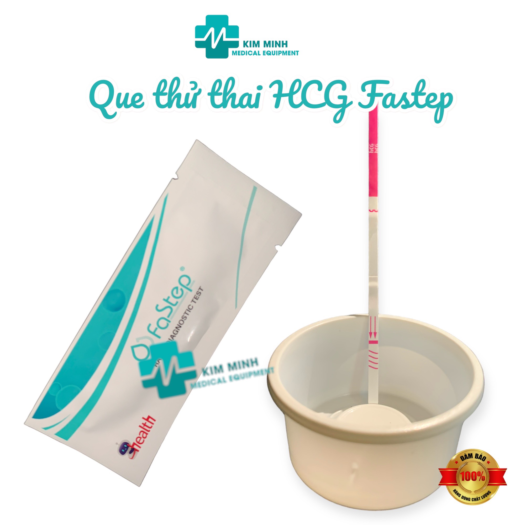 Que thử thai phát hiện sớm Fastep