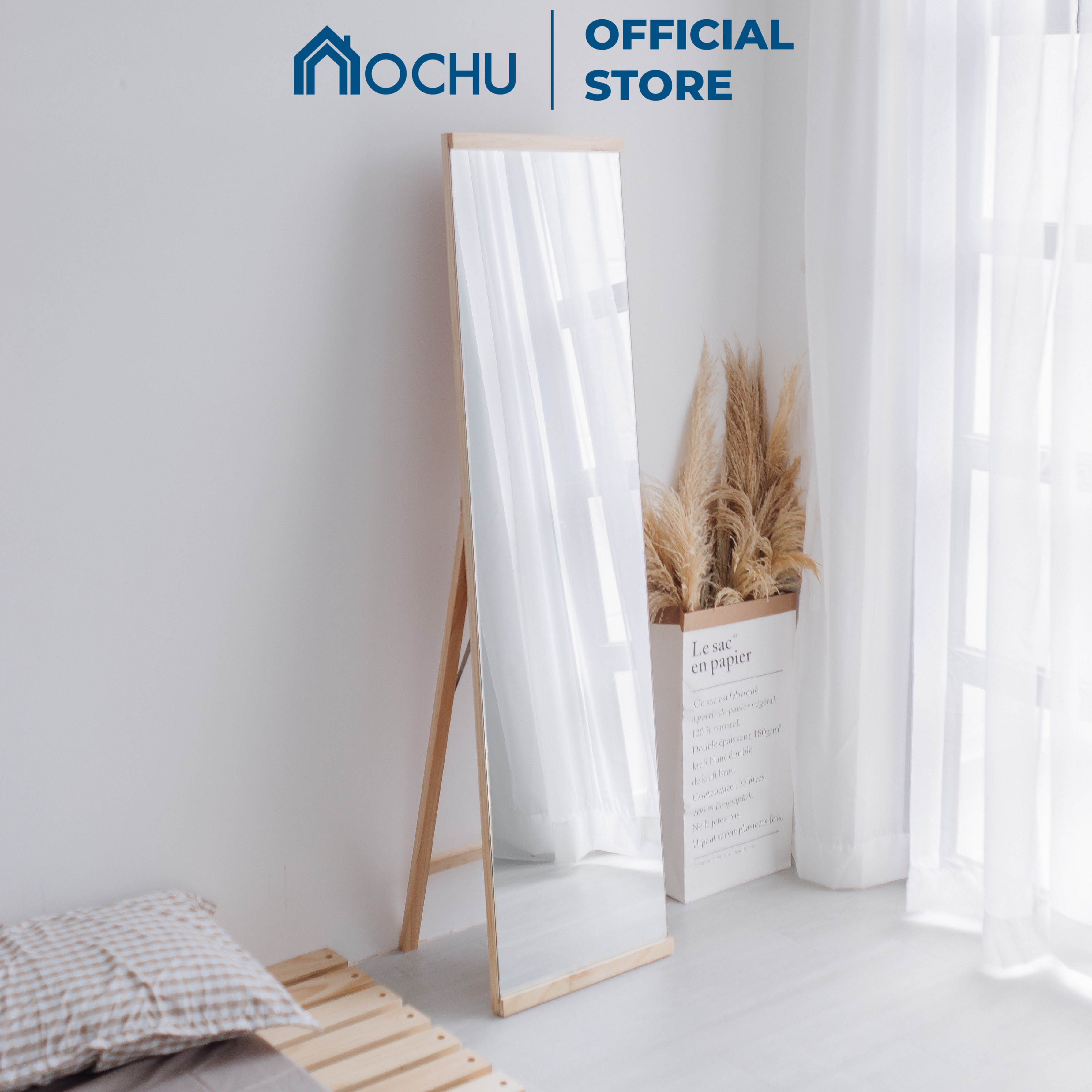 Gương Đứng Soi Toàn Thân Có Chân Lớn Chụp Hình, Decor Phòng Ngủ  OCHU - A Mirror