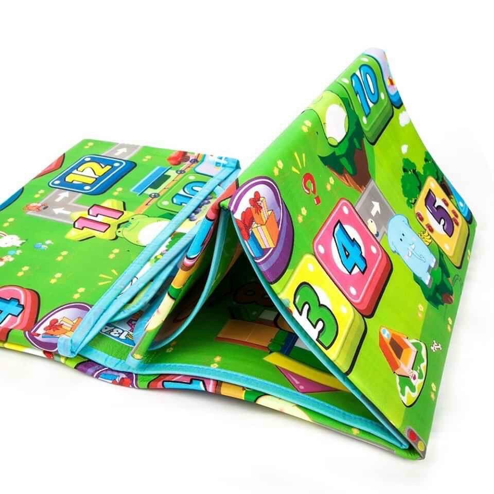 Thảm chơi 2 mặt maboshi cho bé cao cấp