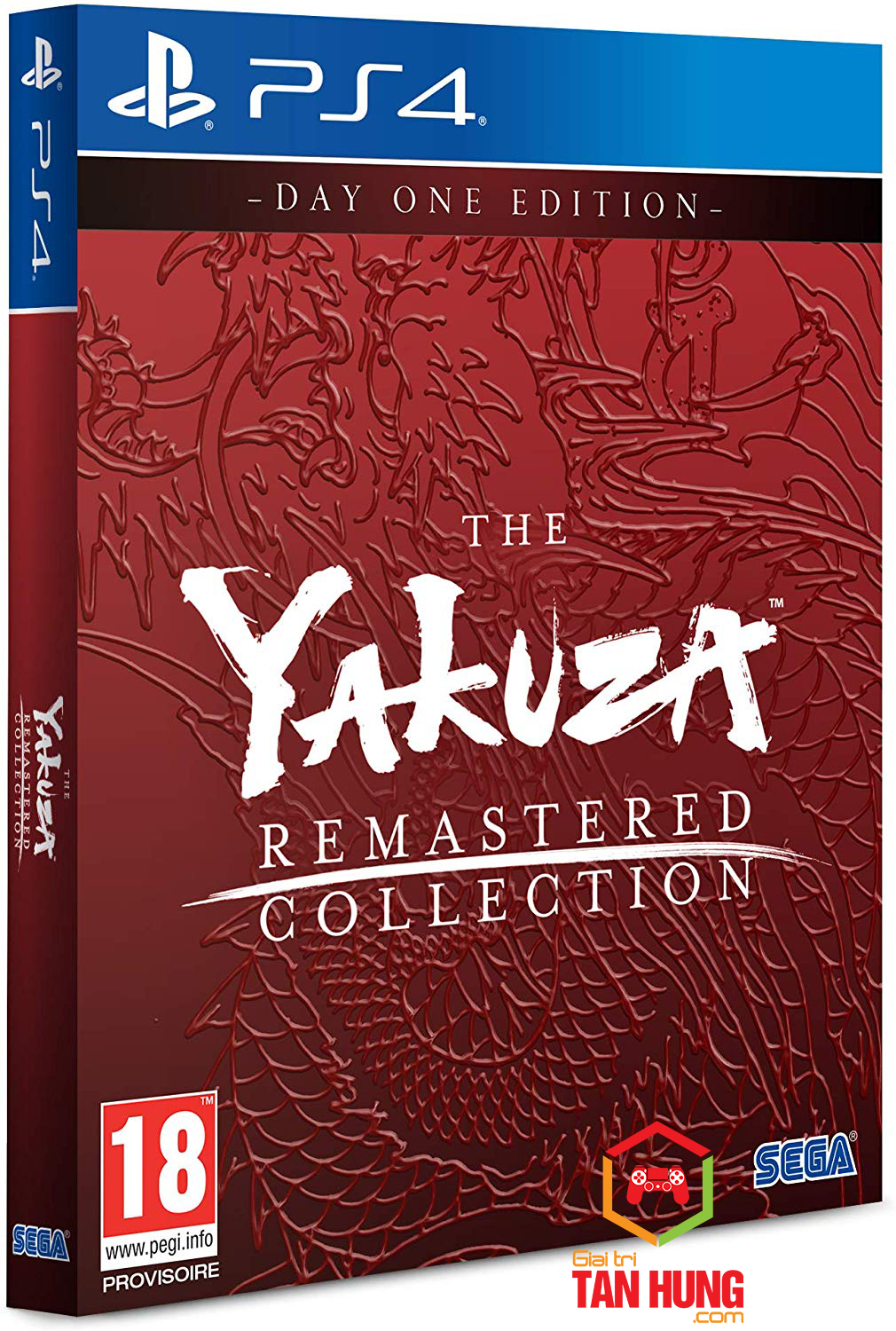 Đĩa Game Ps4 The Yakuza Remastered Collection