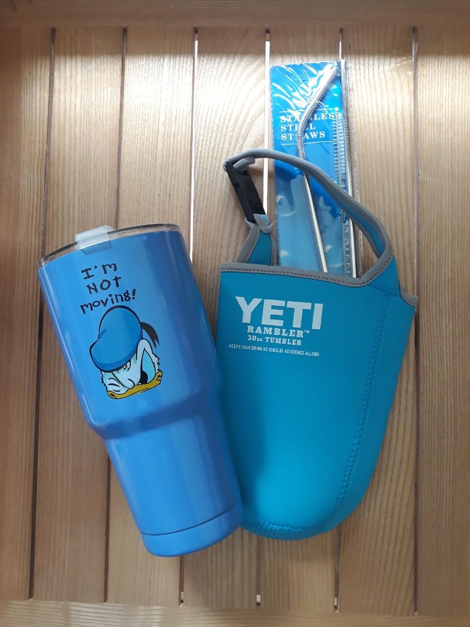 Ly giữ nhiệt hình vịt donall 900ml thái lan