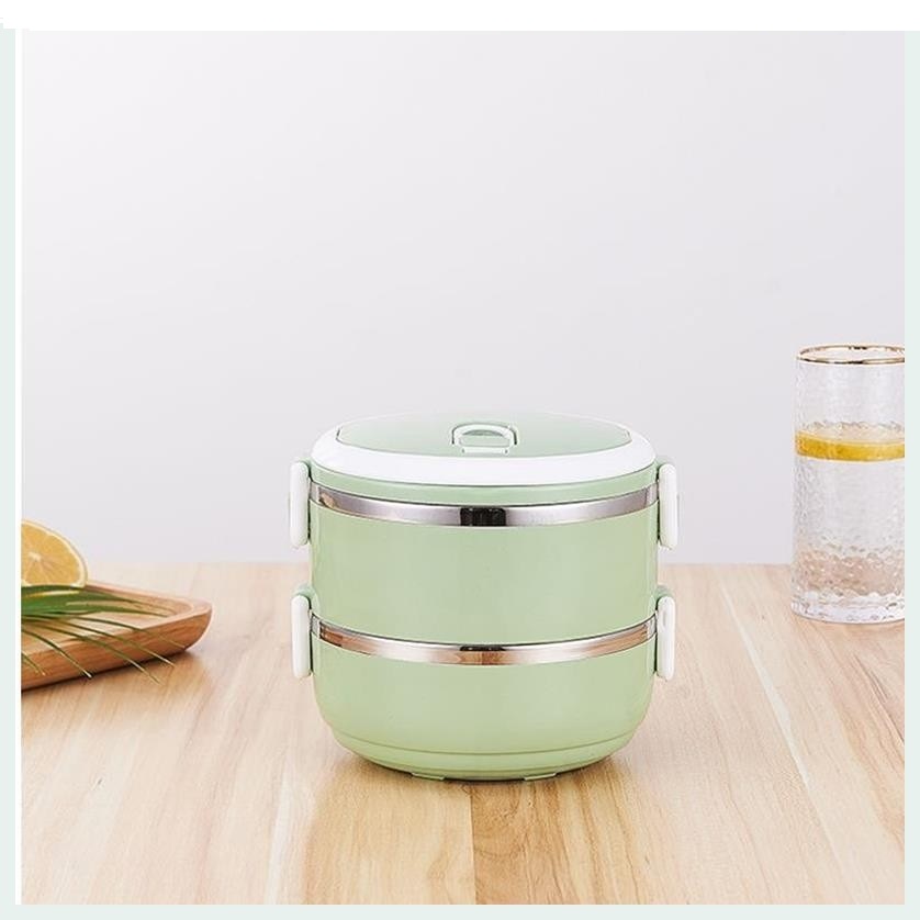 Hộp cơm giữ nhiệt 2 tầng