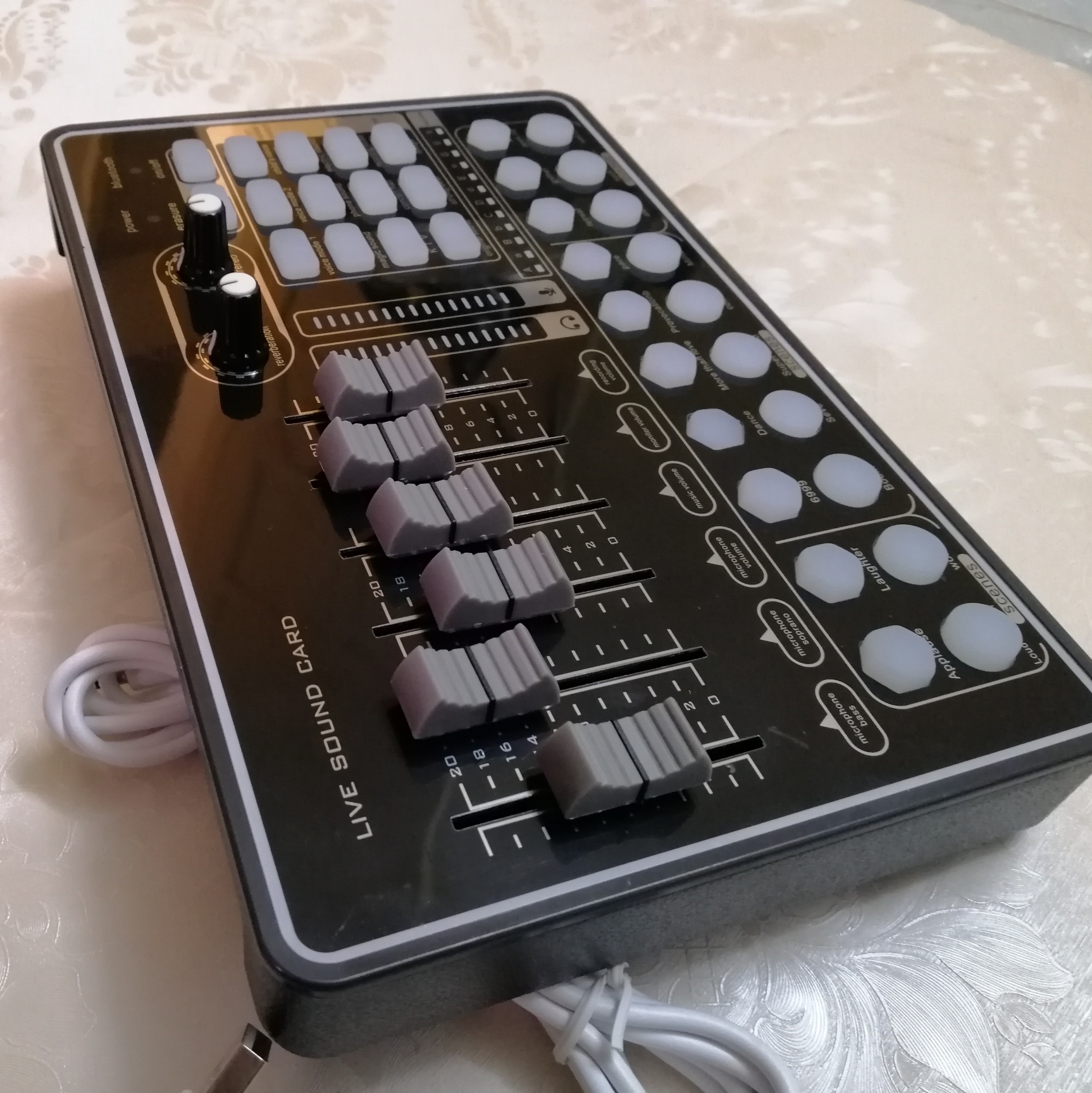 Sound card thu âm live stream k9 kết nối bluetooth đẳng cấp-npp ehomepire