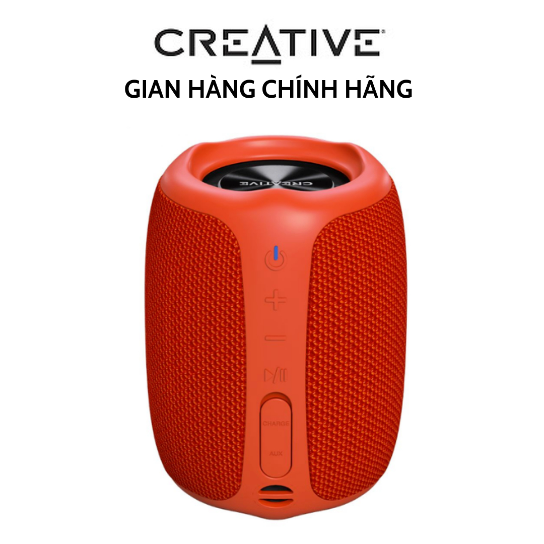 Loa di động Creative MUVO Play Orange - Hàng chính hãng