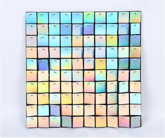 Combo 20 Tấm Mosaic, Sequin , saquin ,seqin, sê guyn làm Backdrop phông nền , Trang trí Tường... khổ 30x30 cm