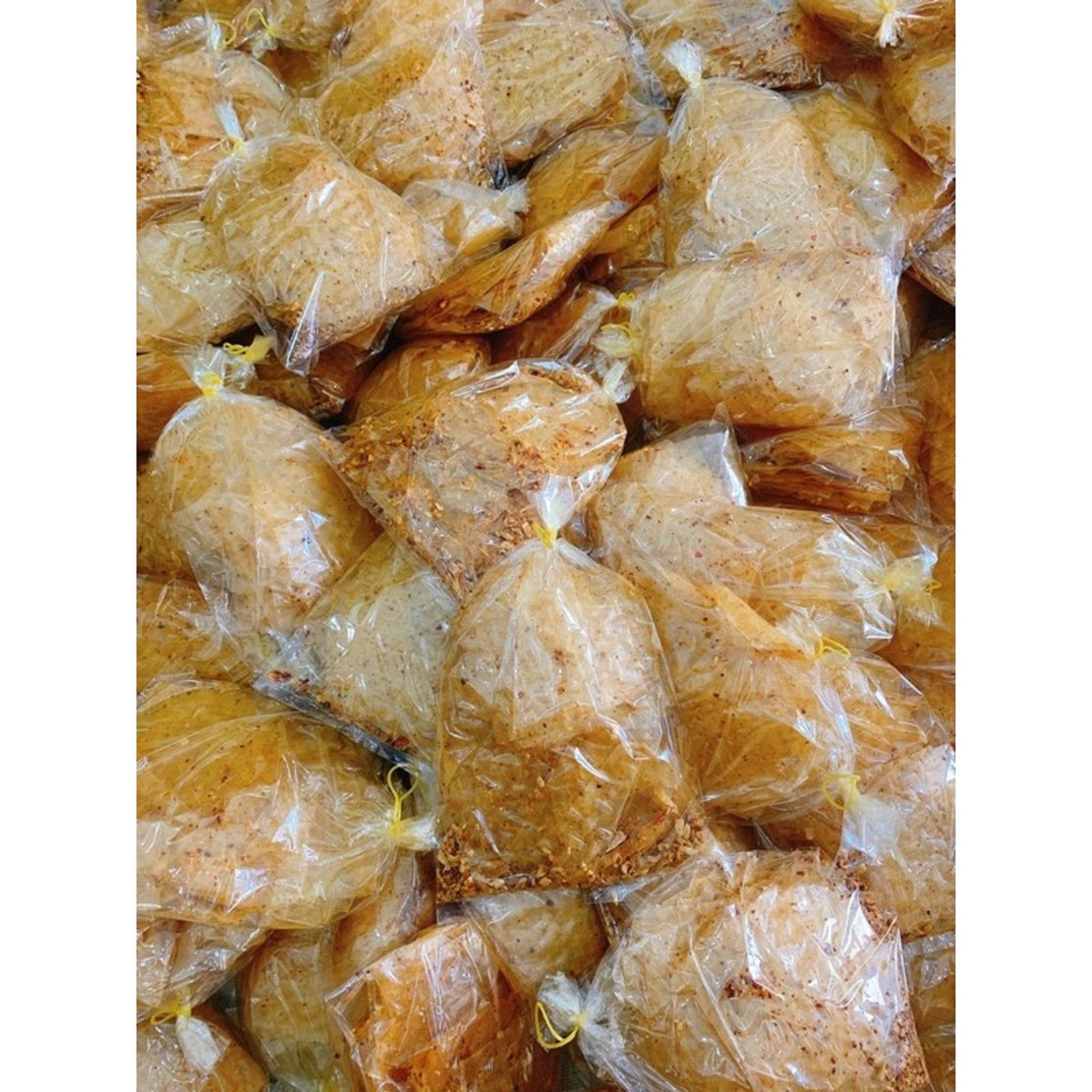 10 bịch bánh tráng xì ke khô
