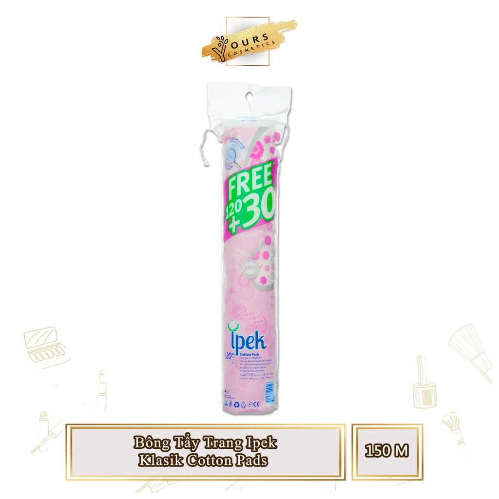 Bông Tẩy Trang Ipek 150 Miếng